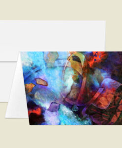 Alternative view of Peace - Greeting Card